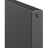 Mexen Flat CF22 панелен радиатор 600 x 1400 mm, странично свързване, 2215 W, антрацит - W422F-060-140-66