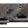 Mexen Loft правоъгълно огледало за баня 50 x 40 cm, златна рамка - 9852-050-040-000-50