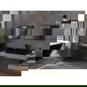 Mexen Loft правоъгълно огледало за баня 70 x 50 см, черна рамка - 9852-070-050-000-70
