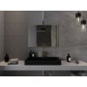Mexen Loft правоъгълно огледало за баня 80 x 60 см, златна рамка - 9852-080-060-000-50