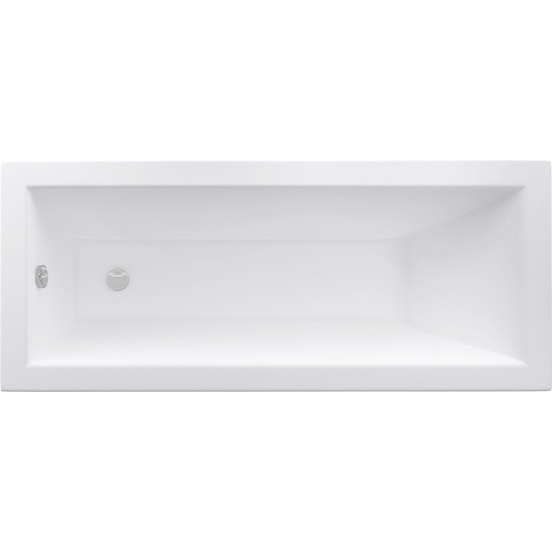Mexen Cubik правоъгълна вана 180 x 80 см, бяла - 55031808000