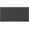 Mexen Flat CF33 плосък радиатор 900 x 1500 mm, странично свързване, 4501 W, антрацит - W433F-090-150-66
