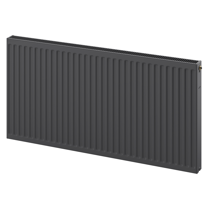 Mexen CV21 плосък радиатор 600 x 1200 мм, долно свързване, 1538 W, антрацит - W621-060-120-66