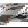 Mexen CV33 плоча радиатор 400 x 1300 mm, долно свързване, 2195 W, антрацит - W633-040-130-66