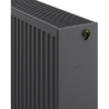 Mexen CV33 панелен радиатор 400 x 2800 mm, долно свързване, 4729 W, антрацит - W633-040-280-66