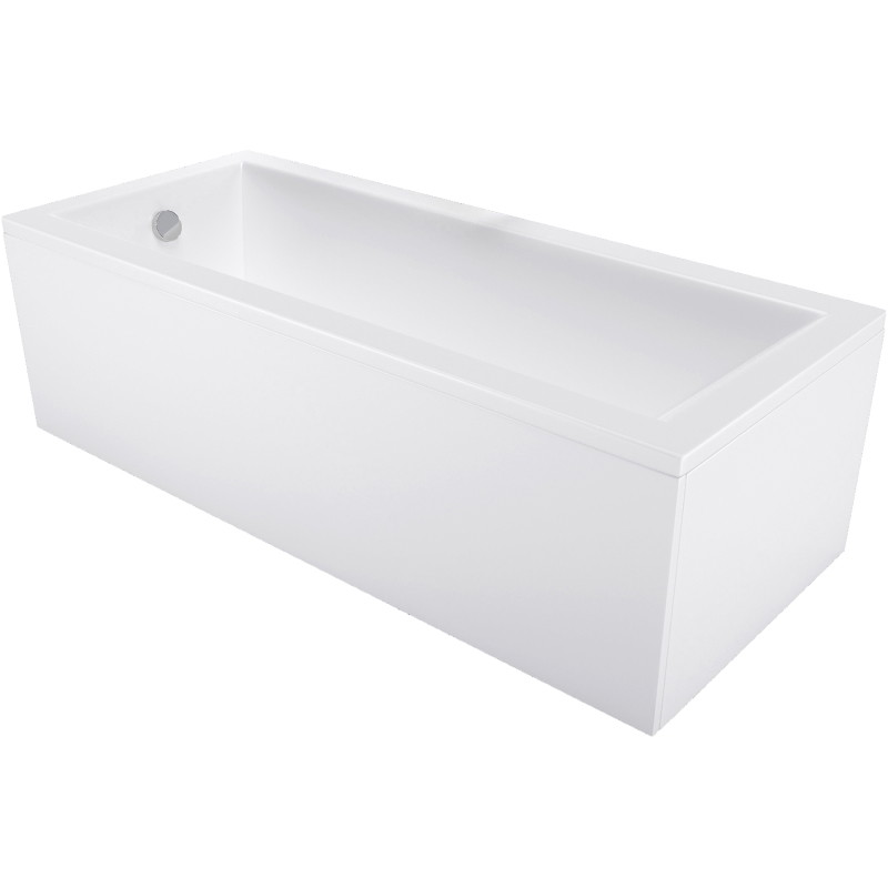 Mexen Cubik правоъгълна вана 120 x 70 cm с облицовка, бяла - 55031207000X
