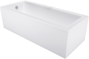 Mexen Cubik вана правоъгълна 170 x 80 см с корпус, бяла - 55031708000X