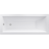 Mexen Cubik правоъгълна вана 170 x 80 см с корпус, бяла - 55031708000X