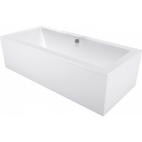 Mexen Cube вана правоъгълна 190 x 80 см с панели, бяла - 55051908000X