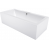 Mexen Cube вана правоъгълна 190 x 80 см с панели, бяла - 55051908000X