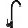 Mexen Telma кухненски смесител, черен - 670200-70