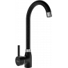 Mexen Telma Кухненски смесител, черен със пръски - 670200-76