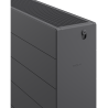 Mexen Line CL33 панелен радиатор 900 x 600 mm, странично свързване, 1800 W, антрацит - W433L-090-060-66