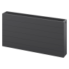 Mexen Line CL33 панелен радиатор 900 x 600 mm, странично свързване, 1800 W, антрацит - W433L-090-060-66