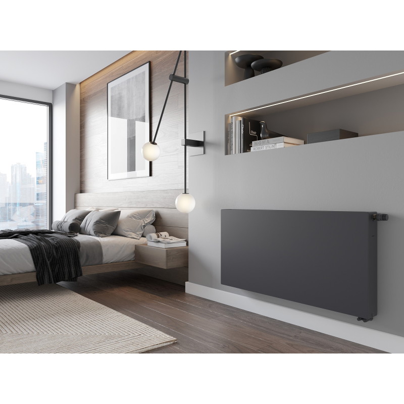 Mexen CVF22 Flat панелен радиатор 400 x 600 мм, долно свързване, 683 W, антрацит
