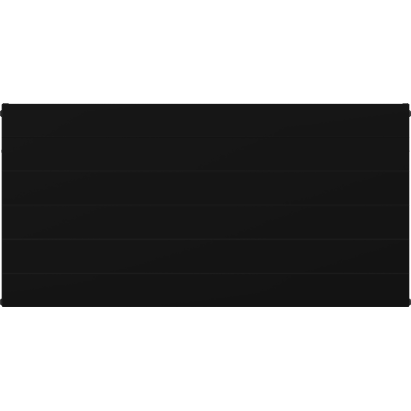 Mexen Line CL22 панелен радиатор 400 x 1300 мм, странично свързване, 1479 W, черен - W422L-040-130-70