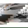 Mexen Flat CF22 плосък радиатор 600 x 700 мм, странично свързване, 1108 W, черен - W422F-060-070-70
