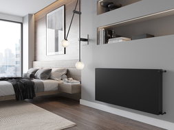 Радиатор Mexen Flat CF22 панелен 900 x 800 мм, странично свързване, 1759 W, черен - W422F-090-080-70