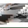 Mexen C22 радиатор панелен 300 x 2400 мм, странично свързване, 2239 W, черен - W422-030-240-70