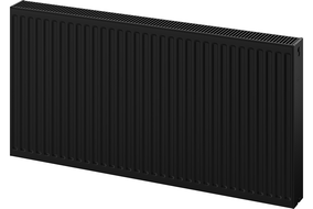 Mexen C22 панелен радиатор 400 x 1400 мм, странично свързване, 1660 W, черен - W422-040-140-70