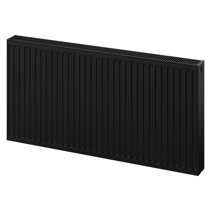 Mexen C22 панелен радиатор 500 x 2400 mm, странично свързване, 3419 W, черен - W422-050-240-70