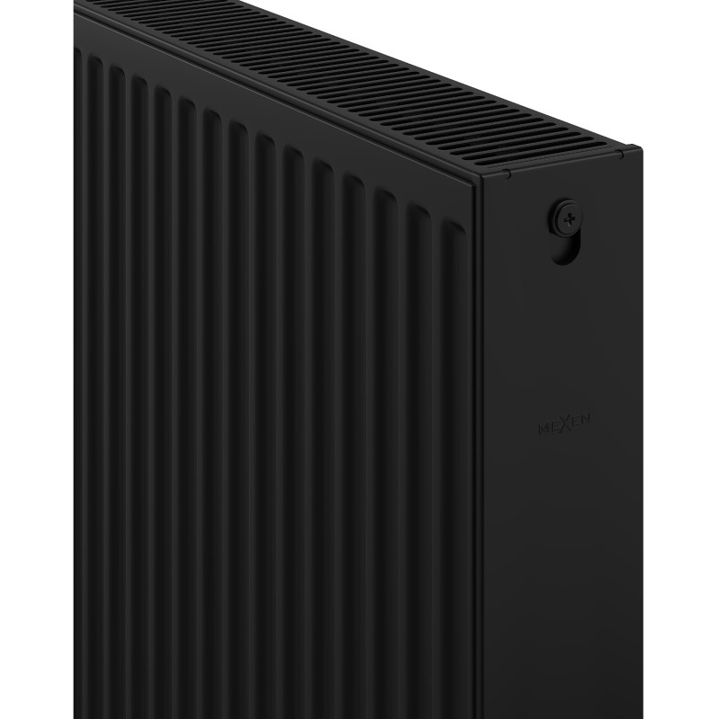Mexen C22 панелен радиатор 600 x 1300 мм, странично свързване, 2149 W, черен