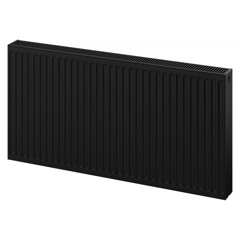 Mexen C22 панелен радиатор 600 x 2000 mm, странично свързване, 3305 W, черен - W422-060-200-70