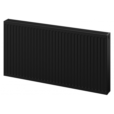 Mexen C22 панелен радиатор 600 x 2000 mm, странично свързване, 3305 W, черен - W422-060-200-70