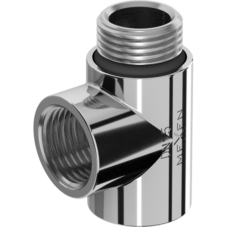 Mexen Uni-Term тройник за електрическа нагревателна пръчка, хром - W906-000-01