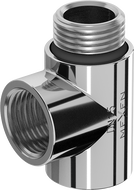 Mexen Uni-Term тройник за електрическа нагревателна пръчка, хром - W906-000-01