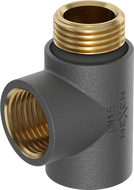 Mexen Uni-Term тройник за електрически нагревател, антрацит - W906-000-66