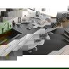 Granitна мивка Mexen Oscar с 1 камера, 580 x 490 мм, черна пръскана, хромиран сифон - 6519581000-76