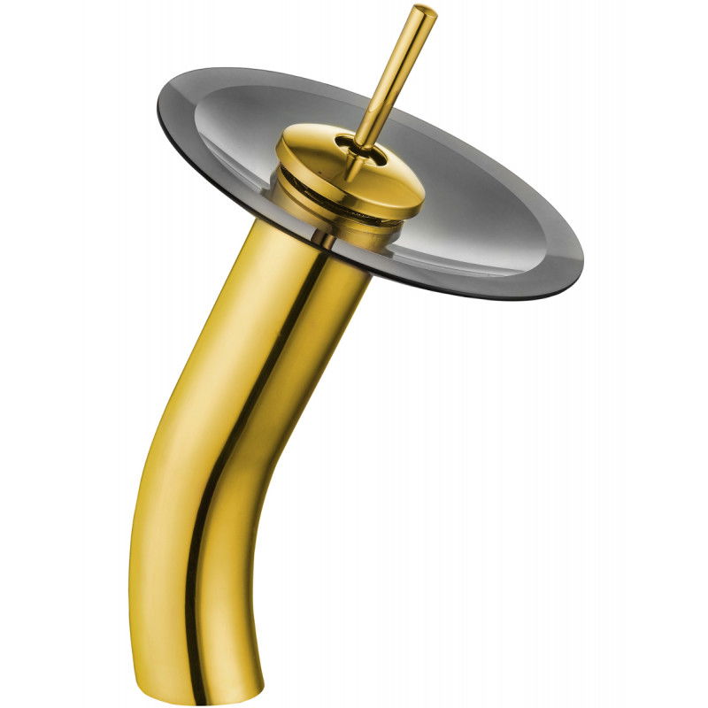 Mexen Niagara висока смесителна батерия за мивка, златна - 745610-57