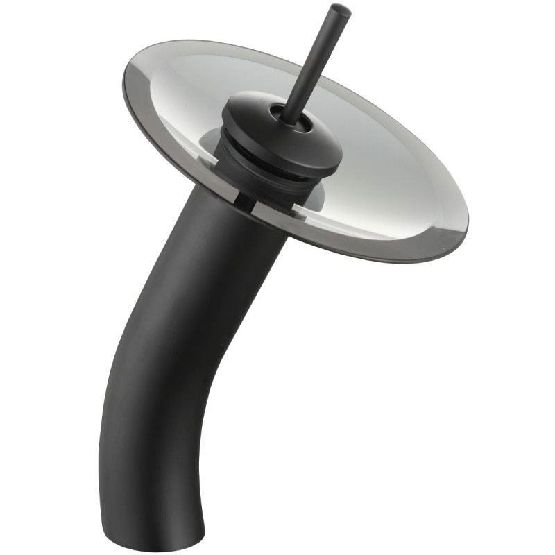 Mexen Niagara висока батерия за мивка, черна - 745610-77