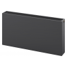 Mexen Flat CVF33 панелен радиатор 600 x 1200 mm, долно свързване, 2641 W, антрацит - W633F-060-120-66