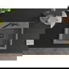 Mexen Oscar гранитна мивка с 1 камера 580 x 490 мм, сива, черен сифон - 6519581000-71-B