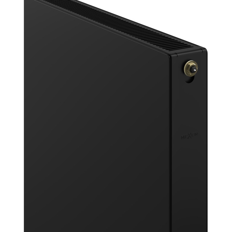 Mexen CVF21 Панелен радиатор Flat 600 x 1000 mm, долно свързване, 1210 W, черен