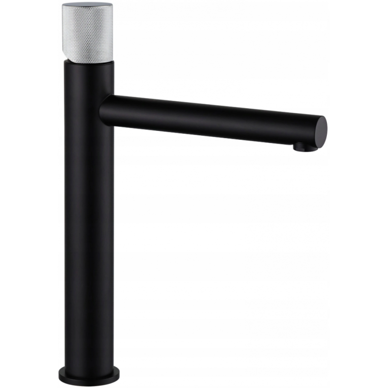 Mexen Elba One висок смесител за мивка, черен/хром - 74111-77