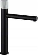 Mexen Elba One висок смесител за мивка, черен/хром - 74111-77