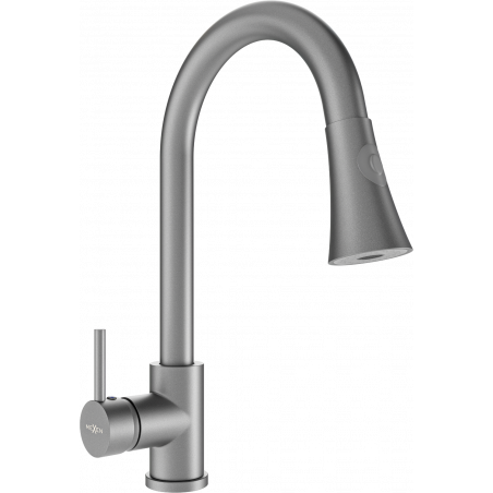 Mexen Elia кухненски смесител, сив - 670101-61