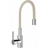 Mexen Flex кухненски смесител, хром/бежов - 670900-09