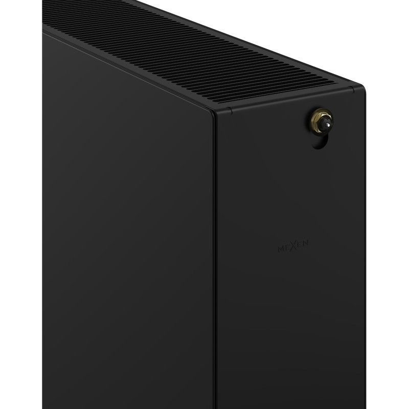 Mexen CVF33 Flat радиатор панелен 400 x 1400 mm, долно свързване, 2214 W, черен