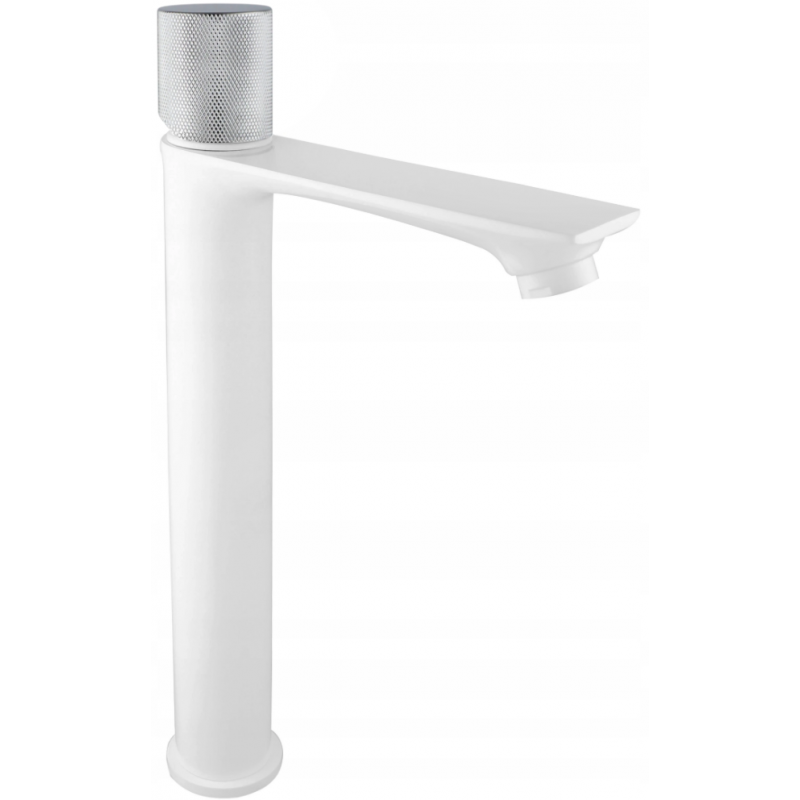 Mexen Royo One смесител за мивка висока, бял/хром - 72211-22