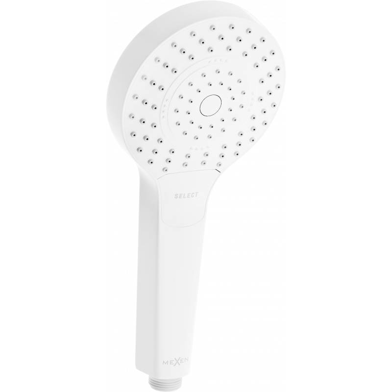 Mexen R-05 ръчен душ с 3 функции, бял - 79505-20