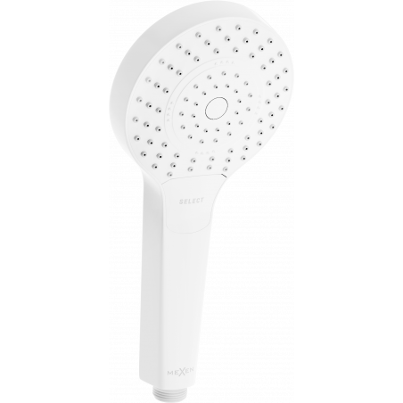 Mexen R-05 Душ глава с 3 функции, бяла - 79505-20