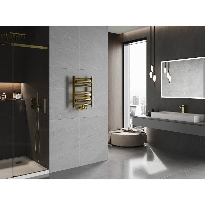 Mexen Ares радиатор за баня 500 x 400 мм, 142 W, златист - W102-0500-400-00-50