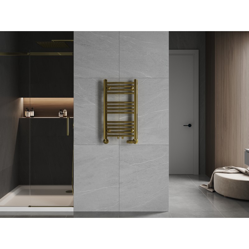 Mexen Ares баня радиатор 700 x 400 мм, 189 W, златен - W102-0700-400-00-50