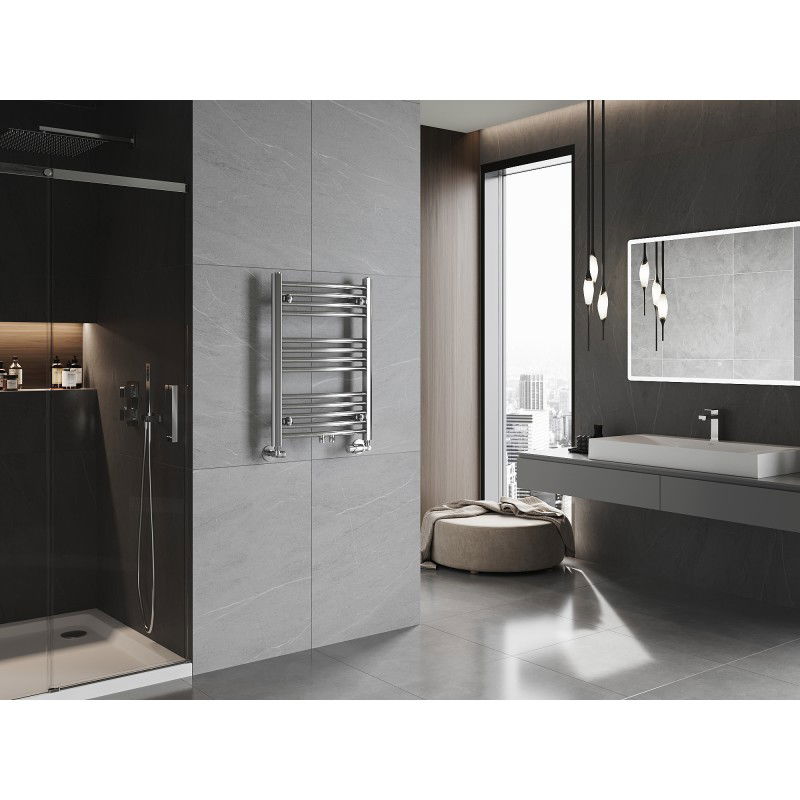 Mexen Ares радиатор за баня 700 x 500 mm, 226 W, хром - W102-0700-500-00-01