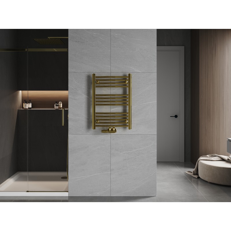 Mexen Ares баня радиатор 700 x 500 мм, 226 W, злато - W102-0700-500-00-50