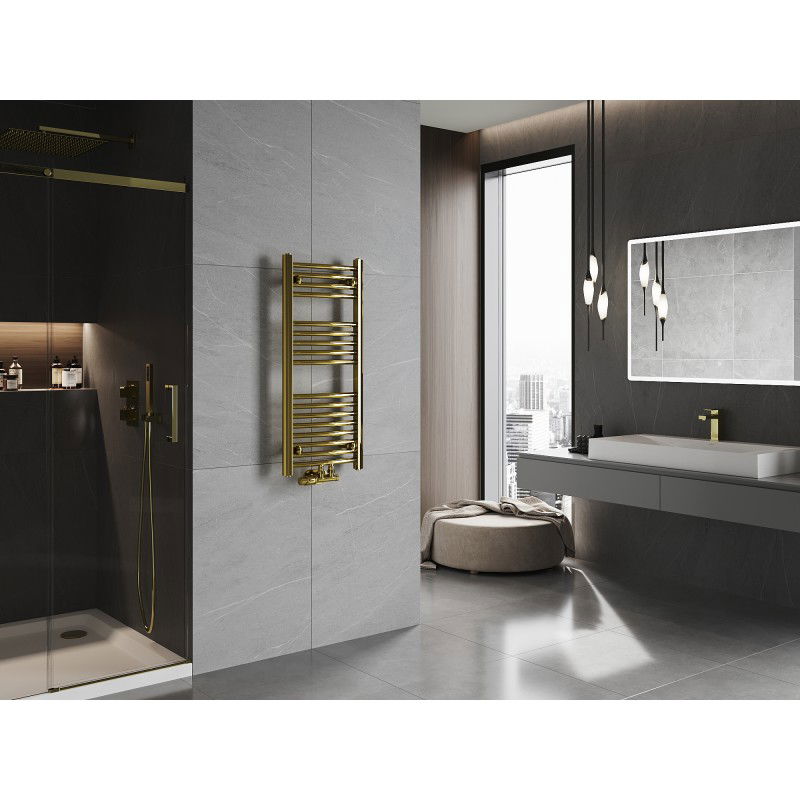 Mexen Ares радиатор за баня 900 x 400 мм, 246 W, златен - W102-0900-400-00-50